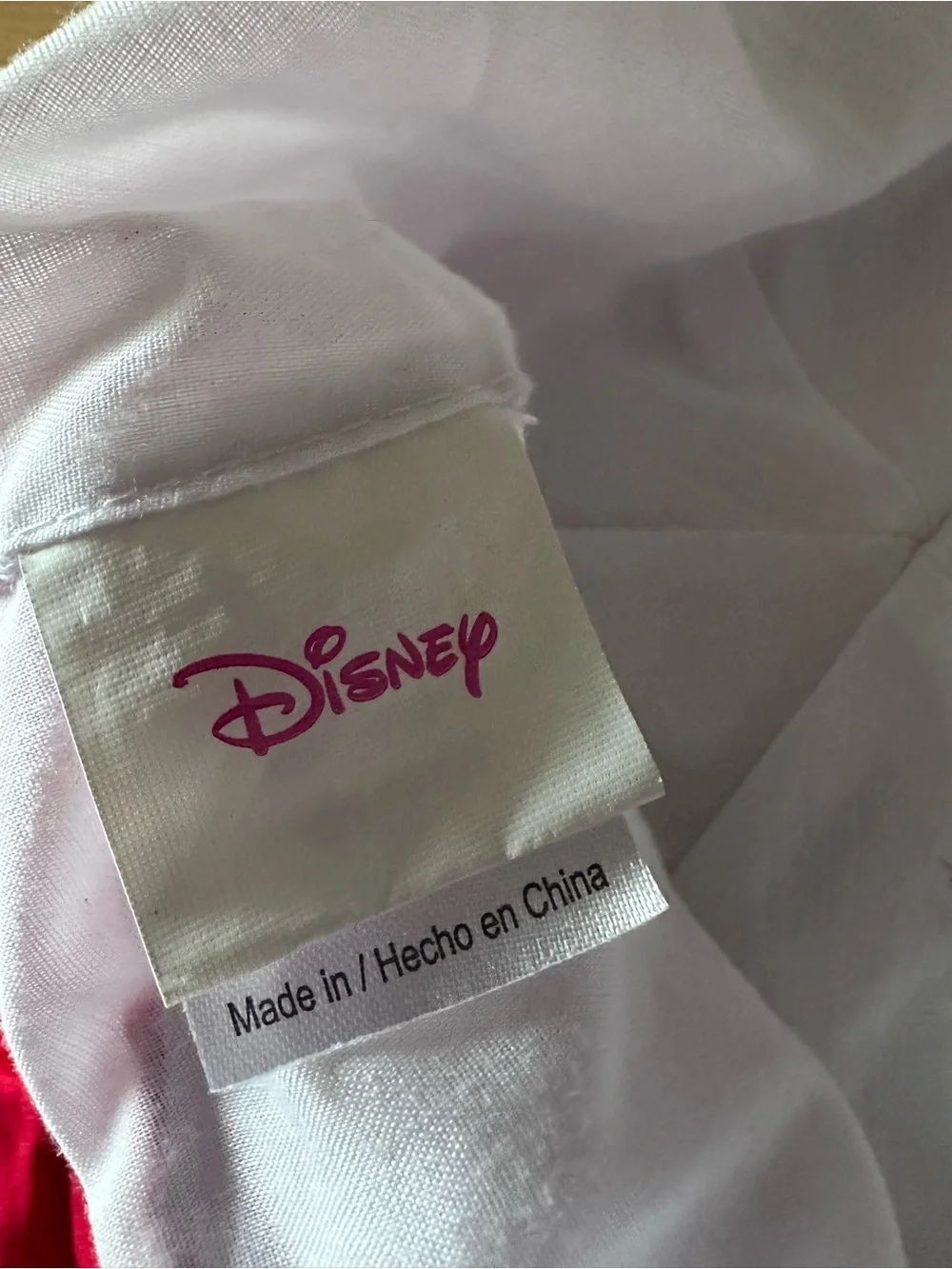 Disney Bucket Hat with Ruffle Red and White Toddler Girl Minnie Mouse One Size